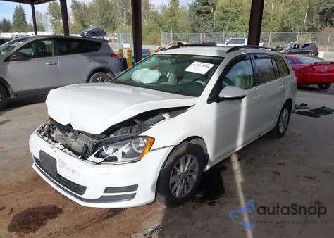 2016 Volkswagen Golf Sportwagen Tsi S 4-Door from USA, damaged, VIN 3VWC17AU2GM515753